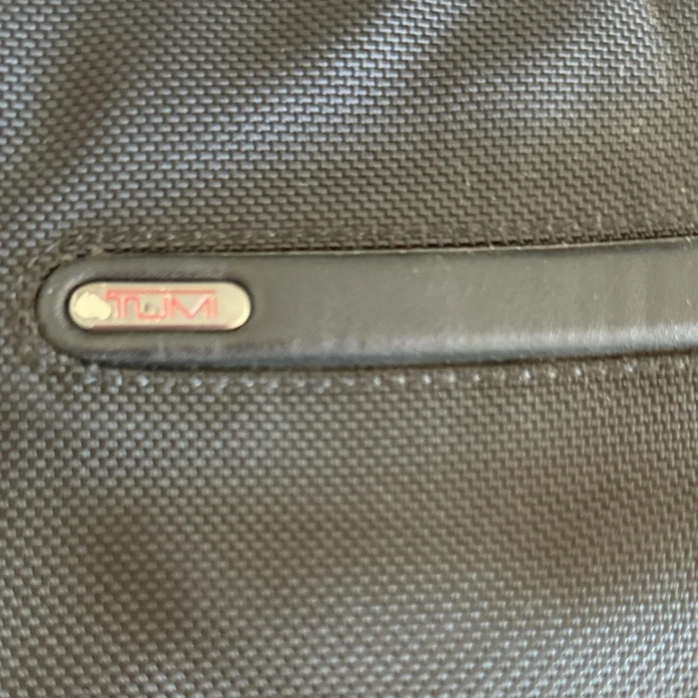 Tumi Black Briefcase for Men